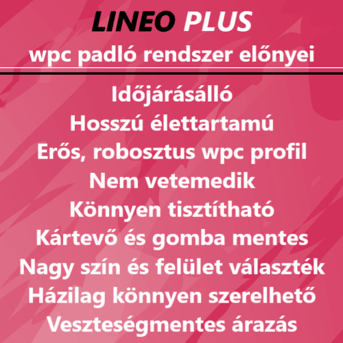 lineo plus wpc burkolat