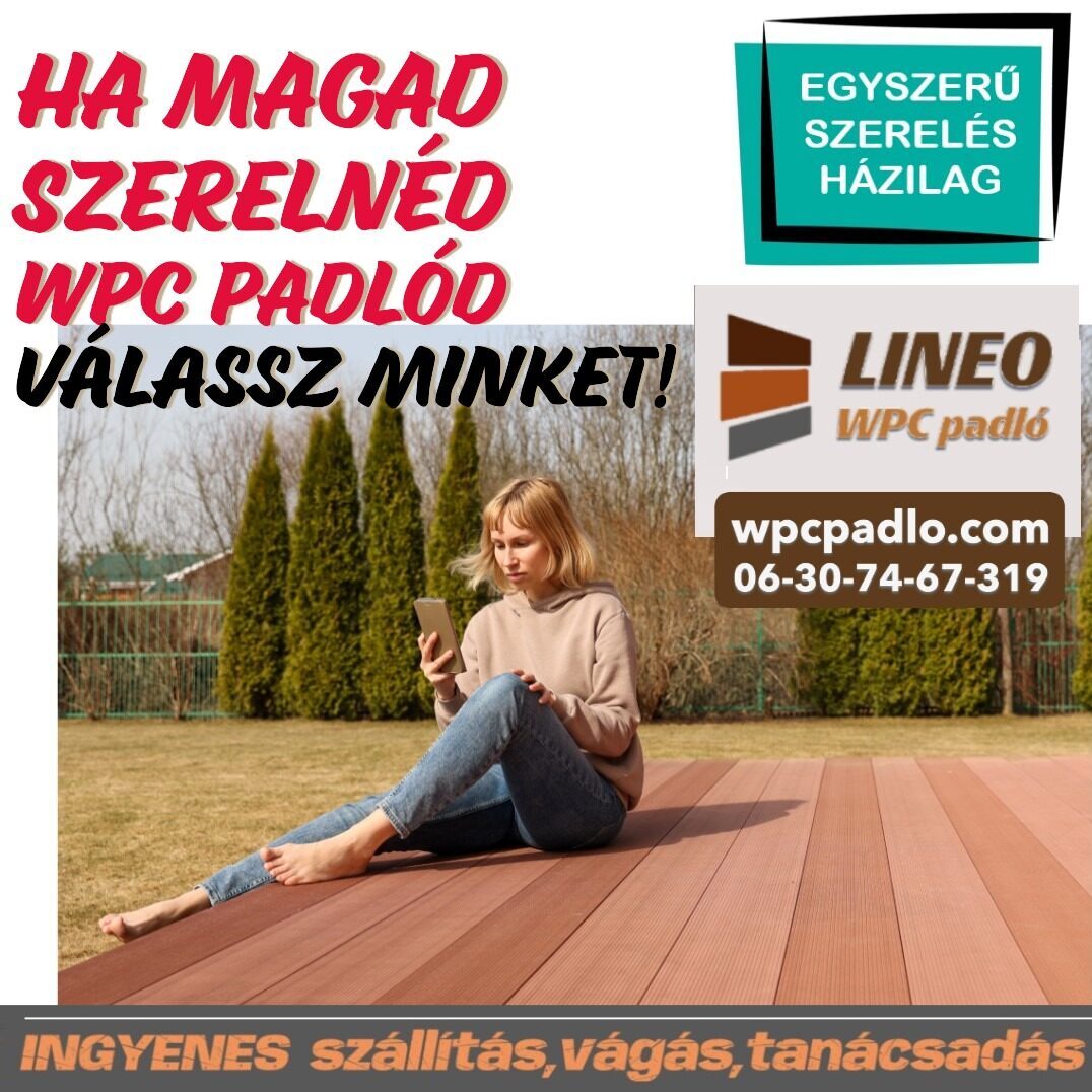 wpc padló és teraszburkolat akciós áron
